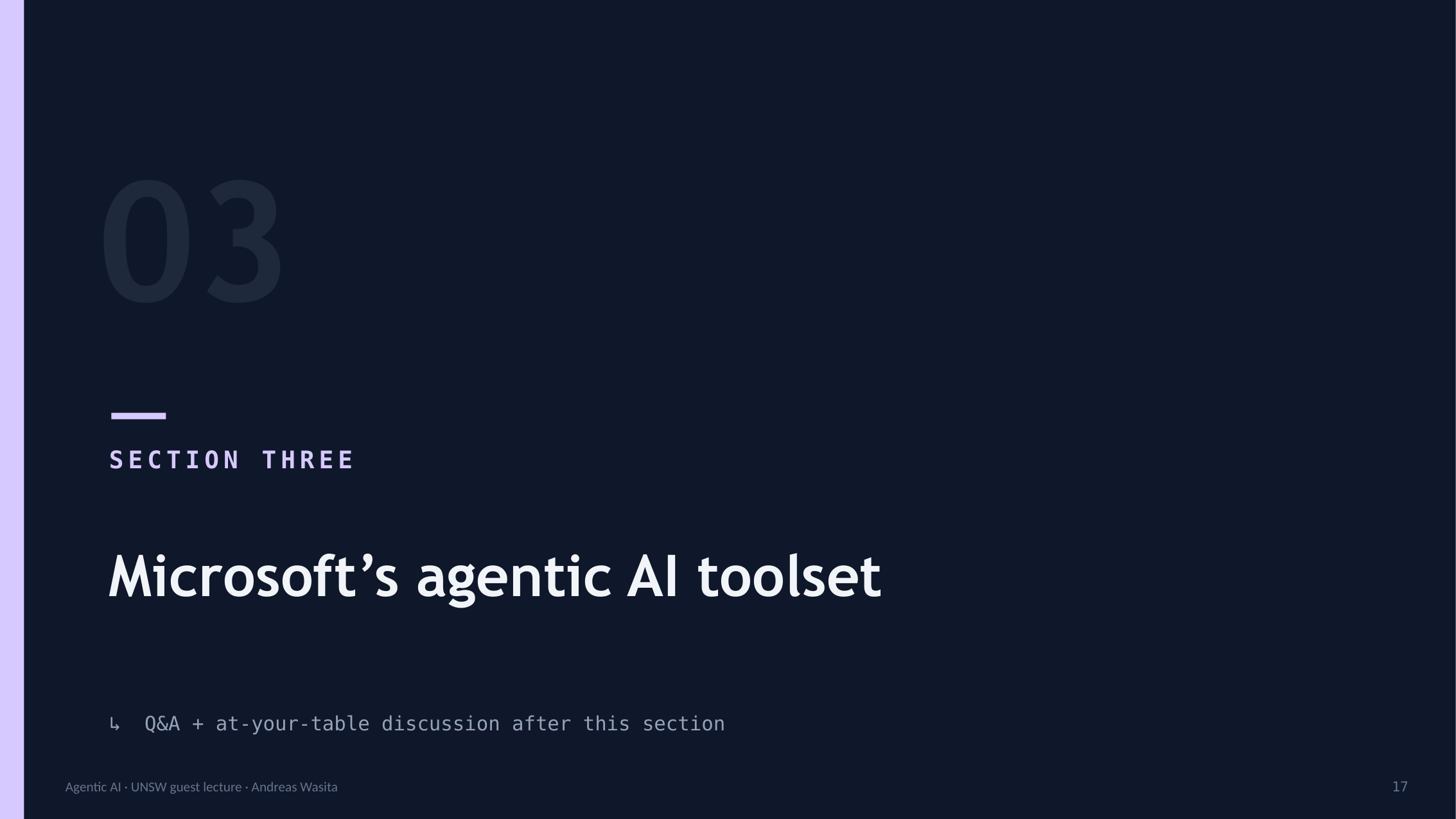 Architecture diagram mapping Responsible AI controls across the data, tool, orchestration, evaluation, audit and compute layers.